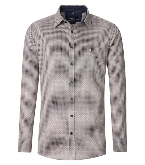 Freizeithemd Print Comfort Fit