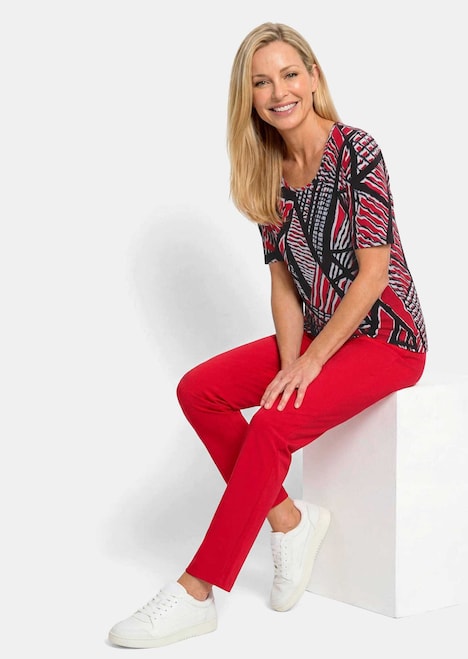 Katoenen shirt met grafische print