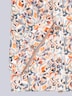 Herren Kurzarm-Hemd gemustert , Orange