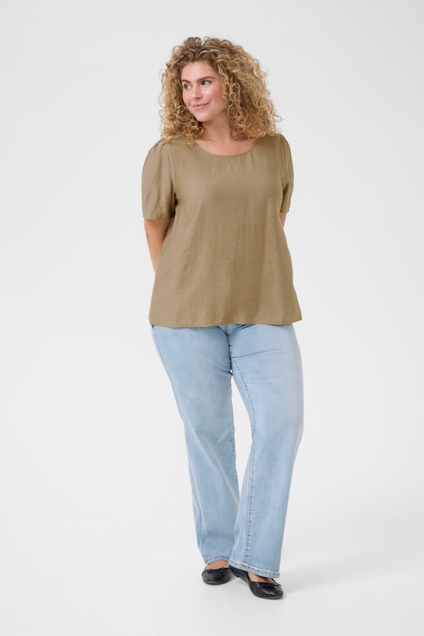 Kurzarm-Bluse Regular fit