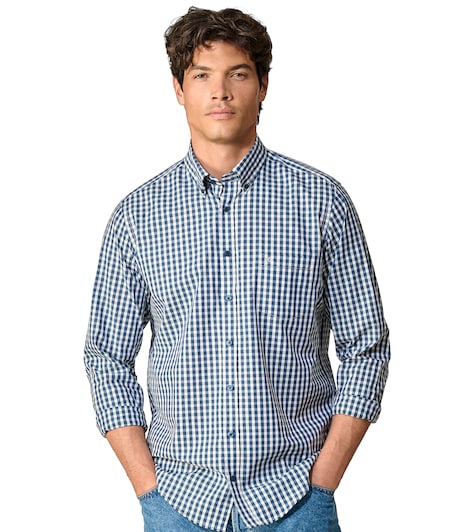 Freizeithemd kariert Casual Fit