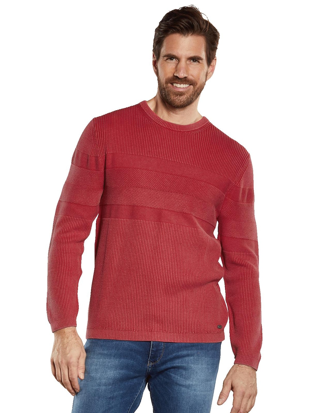 Pullover strukturiert