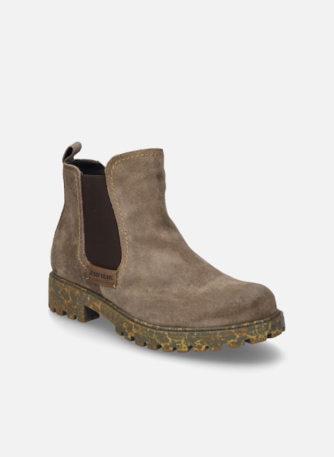 Damen Stiefelette Marta 03, taupe-kombi