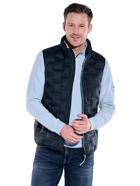 engbers Herren Steppweste regular , Saphirblau