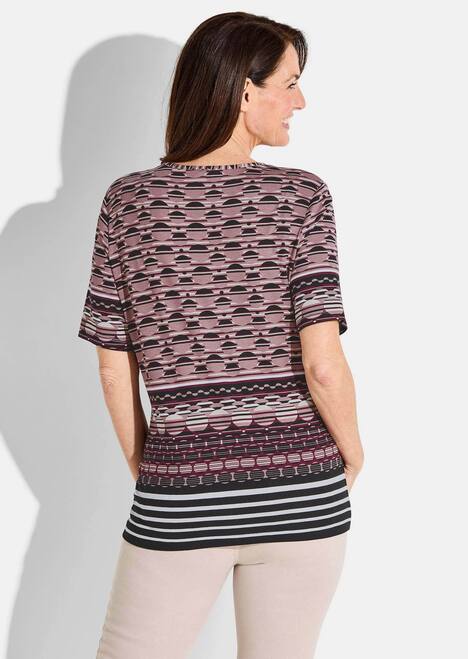 GOLDNER Shirt Shirt met grafische all-over print