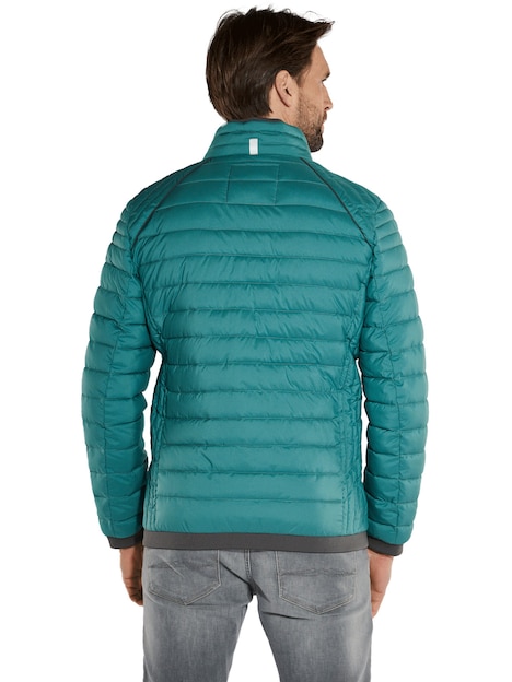 Herren Steppjacke regular , Tuerkis