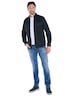 engbers Herren Overshirt strukturiert , Saphirblau