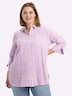 3/4-Arm-Bluse 3/4-Arm Hemdkragen