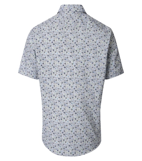 Freizeithemd Kurzarm Print Comfort Fit