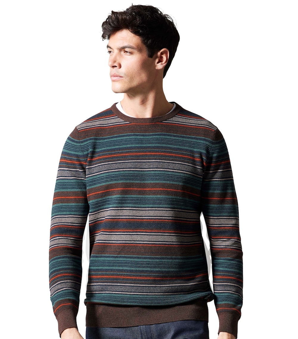 Pullover gestreift