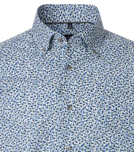 Businesshemd Print Modern Fit