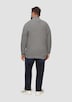 Strukturierter Pullover mit Half-Zip