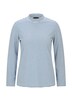 Ringelshirt mit Stehkragen