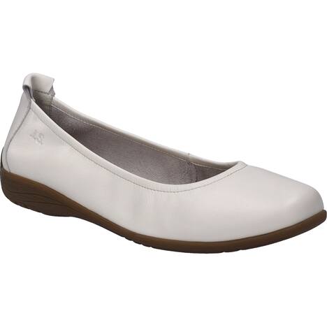 Damen Ballerina Fenja 01, weiss