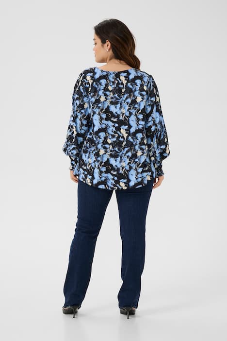 Langarm-Bluse Regular fit