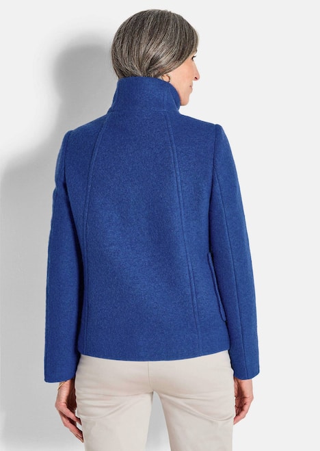 Elegante Kurzjacke mit Stehkragen