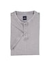 engbers Herren Henley-Shirt uni , Grau