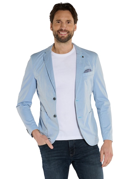 Herren Freizeit-Sakko slim fit , Hellblau