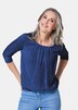 GOLDNER Blouseshirt Verzorgd shirt in elegante blouselook