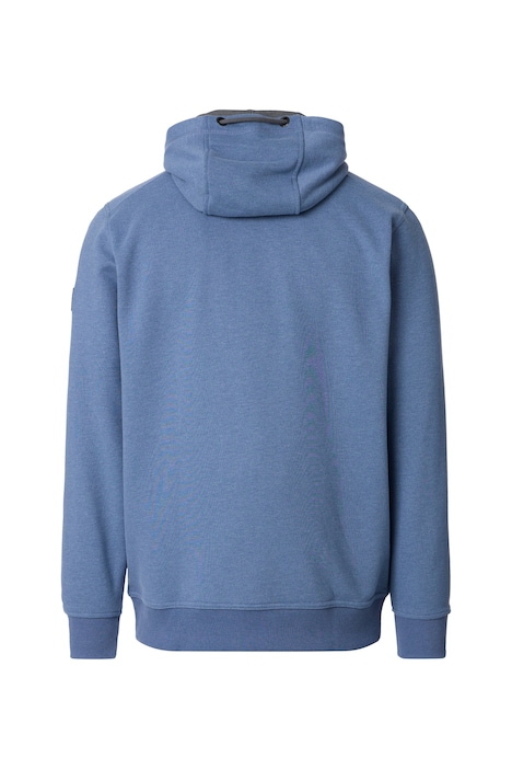 Sweatjacke mit Kapuze uni
