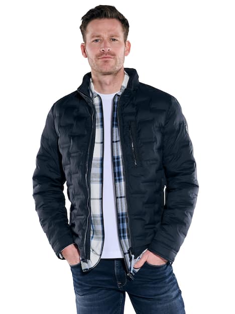 engbers Herren Steppjacke regular , Saphirblau