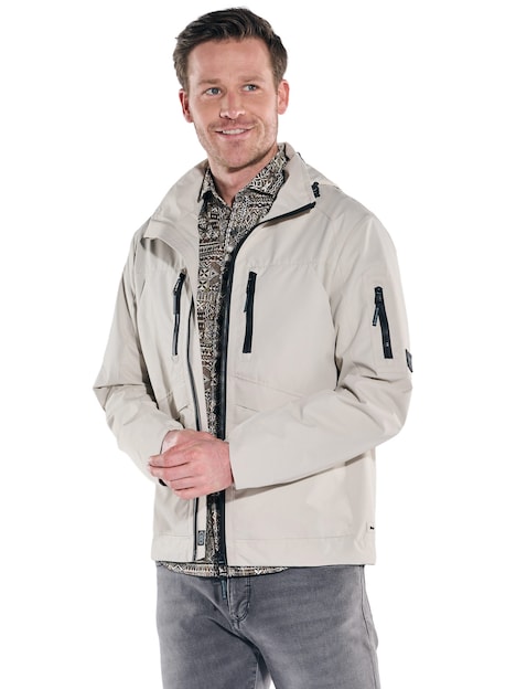 Herren Funktionsjacke Wassersäule 3000 , Beige