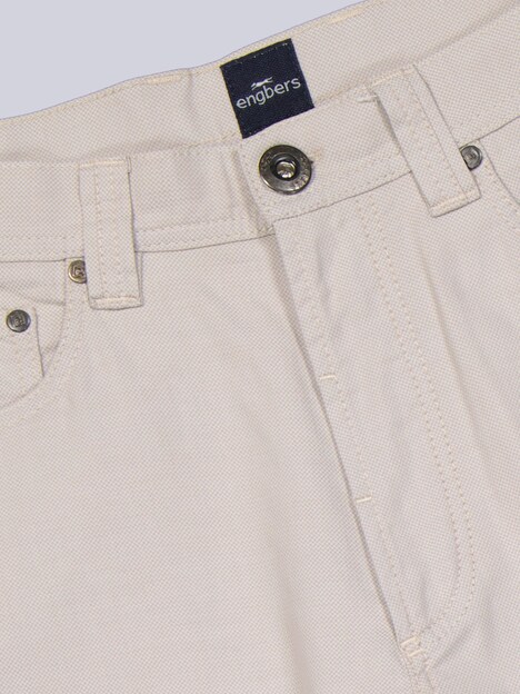 Herren Softe 5-Pocket Hose , Beige