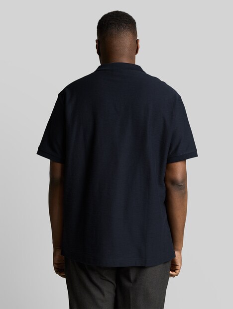 Poloshirt mit Ottoman-Struktur