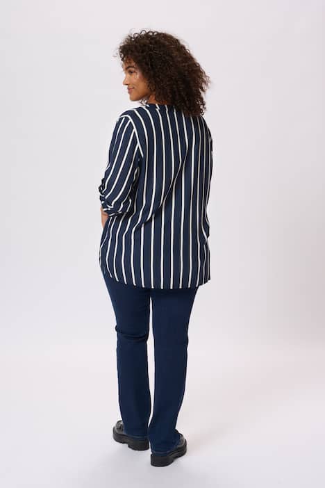 Langarm-Bluse Regular fit