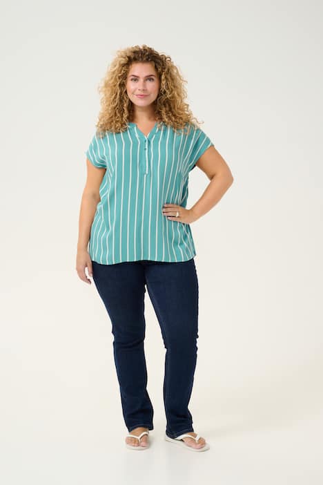 Ärmellose Bluse Regular fit