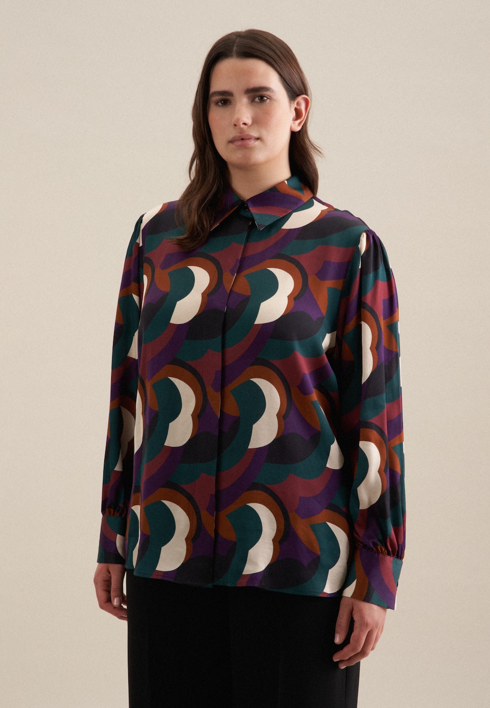 Damen Shirtbluse - Druck