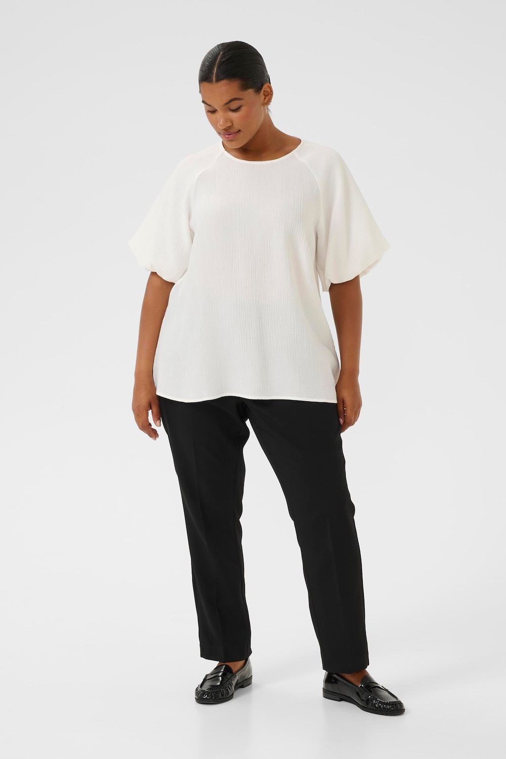 Kurzarm-Bluse Regular fit