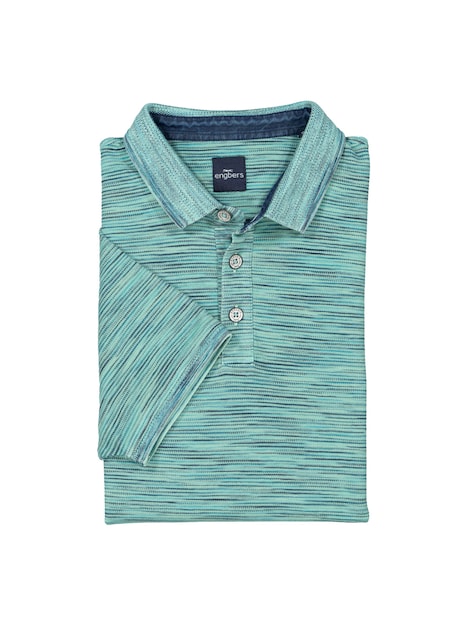 Polo-Shirt meliert