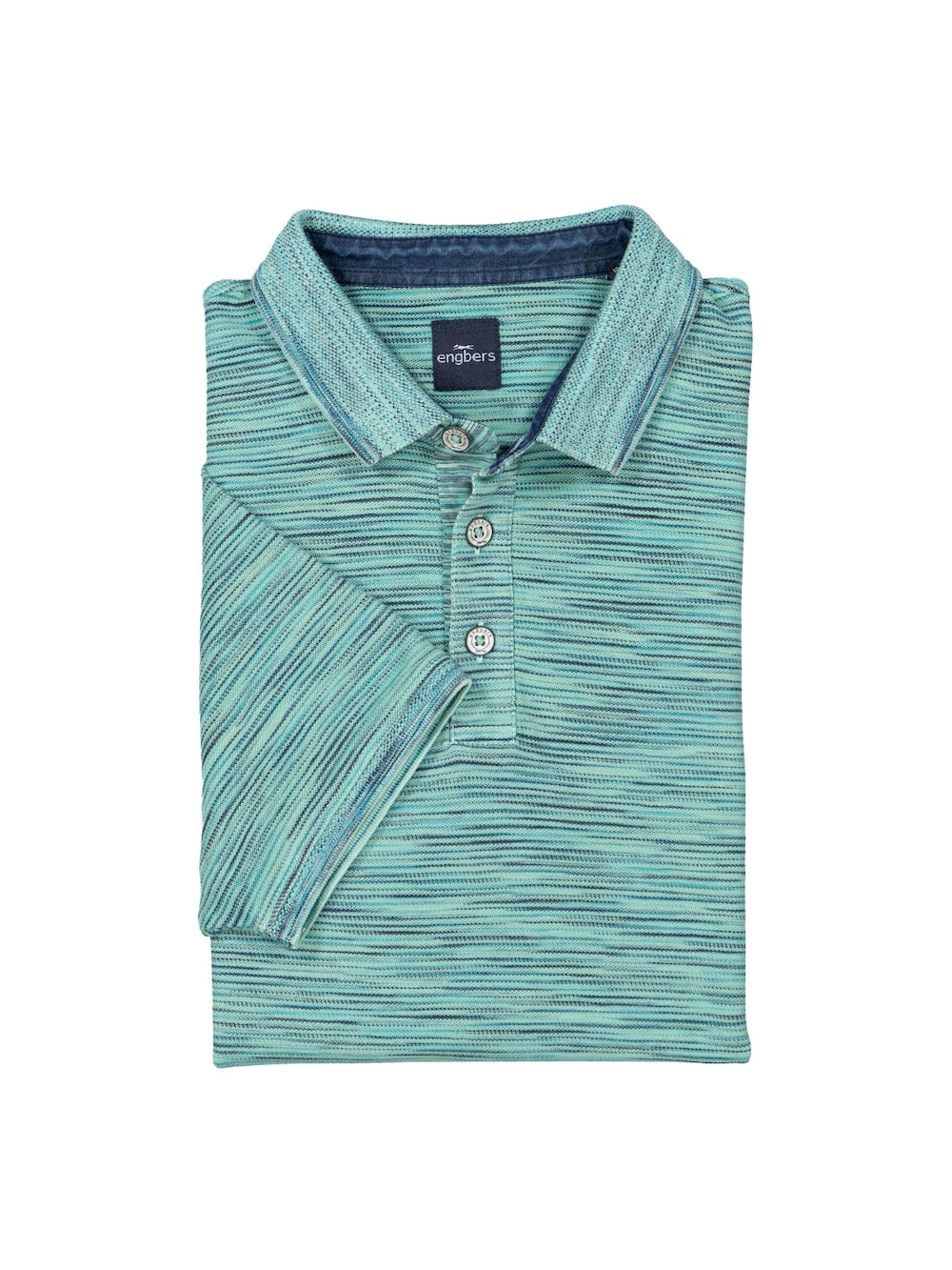 Polo-Shirt meliert