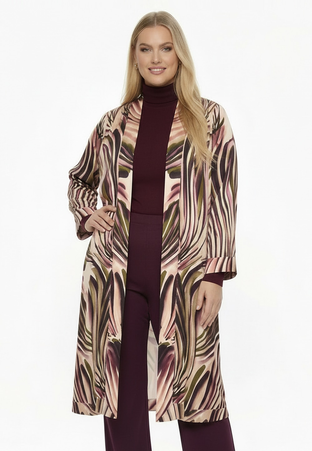 Strickjacke mit Langarm