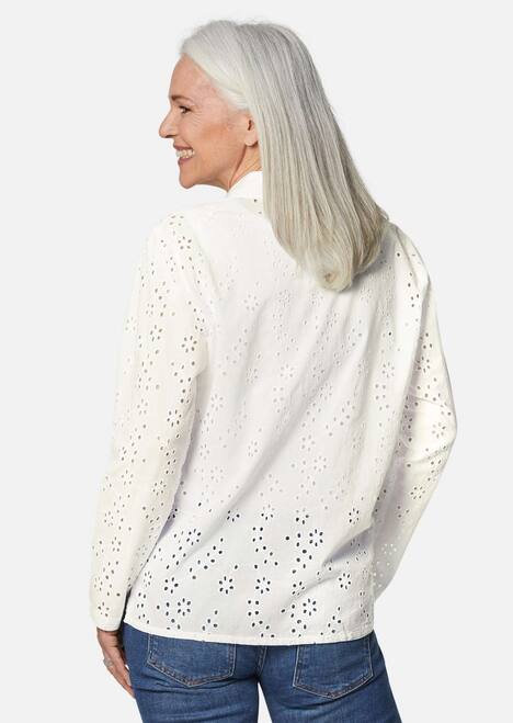 Leichte Blusenjacke aus Baumwolle