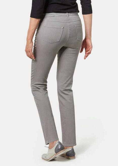 Hose Carla in jeanstypischer Form und trendstarker Farbe