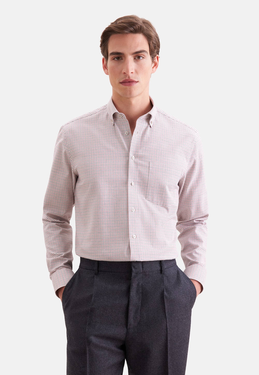 Herren Flanellhemd - Karo