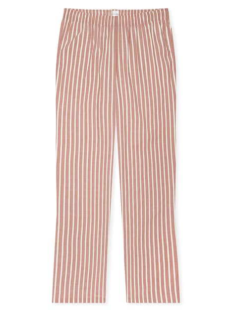 Schiesser Damen Pyjama Selected Premium terracotta