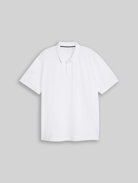 Piqué Poloshirt mit Logo-Stickerei