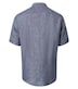 Leinenhemd Kurzarm uni Casual Fit
