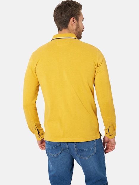 Langarm-Poloshirt VITORIO