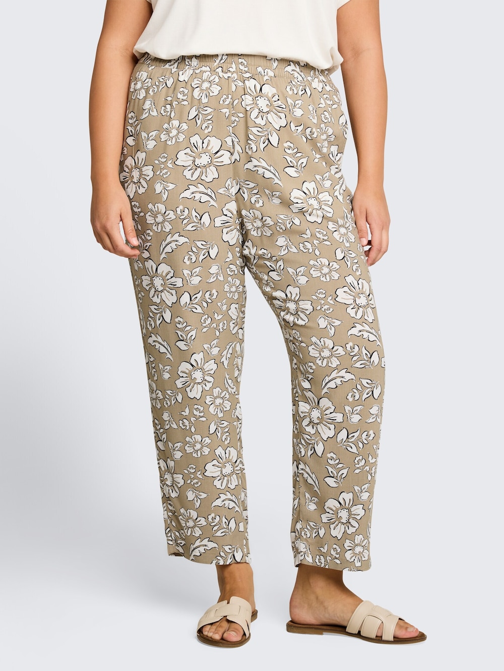 Loose Fit Hose aus Viskose