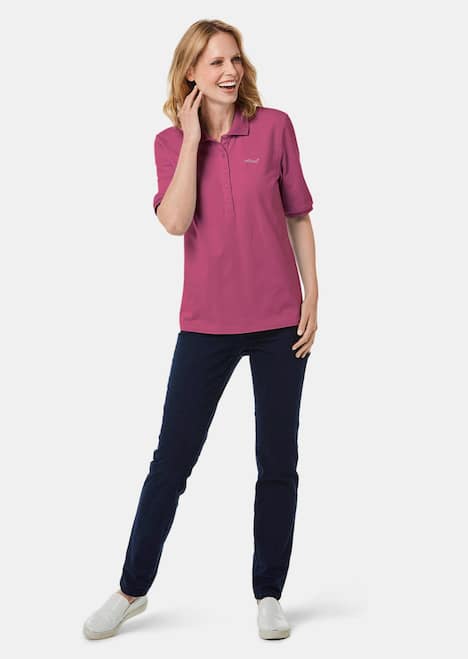 Poloshirt in hochwertiger Pikee-Qualität