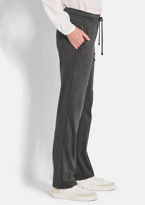 Freizeithose SARA, Veloursleder-Optik