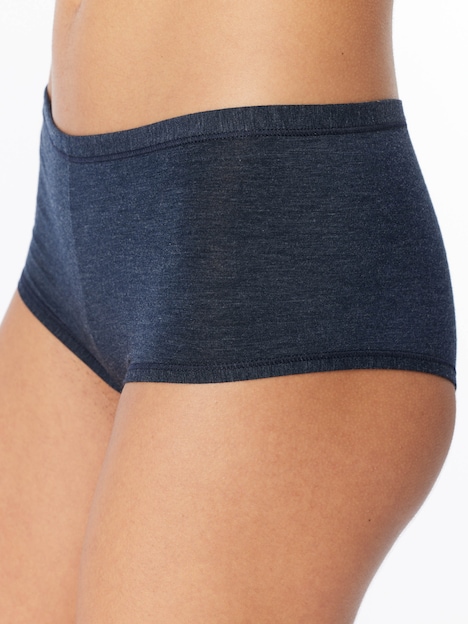 Schiesser Damen Panty 2-Pack Personal Fit - blau