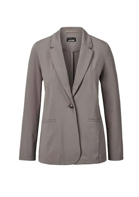GOLDNER Blazer Lichte jersey blazer met uitstekende bewegingsvrijheid
