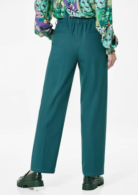 GOLDNER Broek VERA Elegante broek met plooien