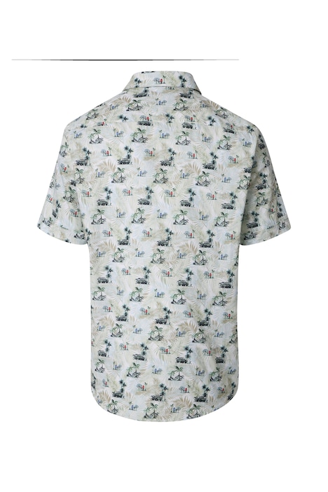Freizeithemd Kurzarm Print Casual Fit