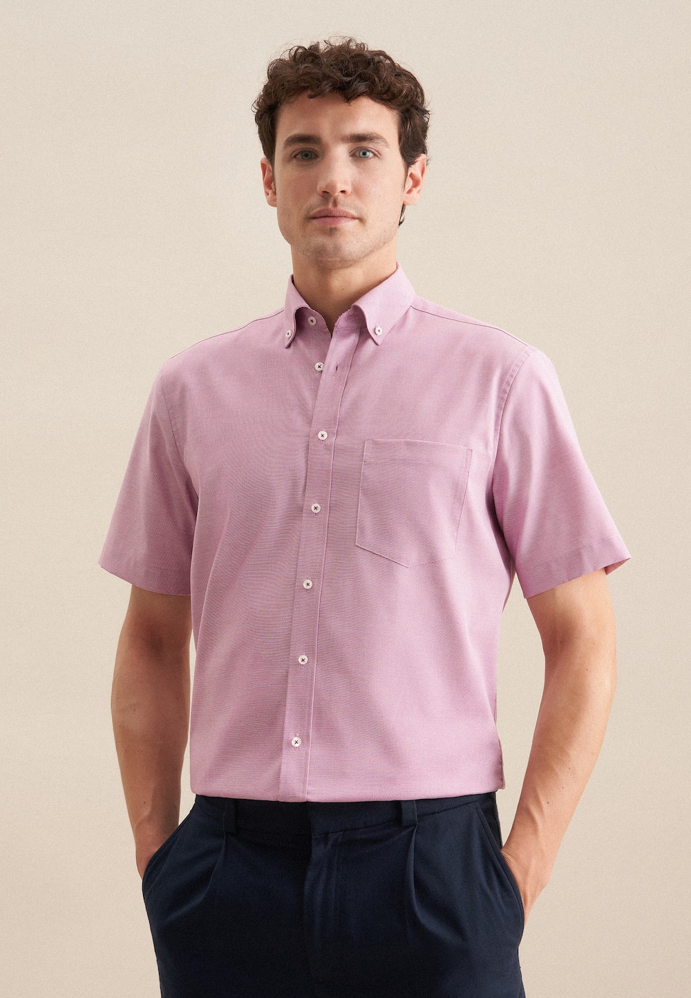 Herren Business Hemd - Struktur